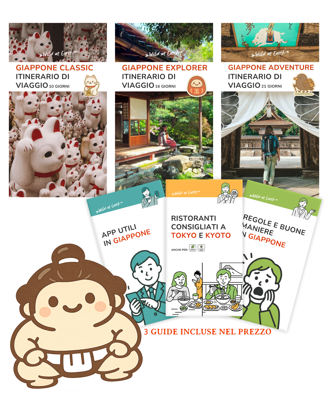 Collezione Sumo - Classic, Explorer, Adventure + guide